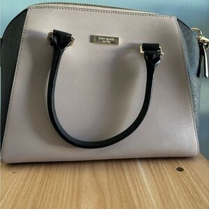Kate Spade Black and Cream Women's Bag